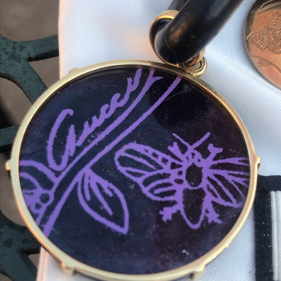 Gucci Gold Wood Link Charm Bracelet 18k 750 Bee - Picture 3 of 12